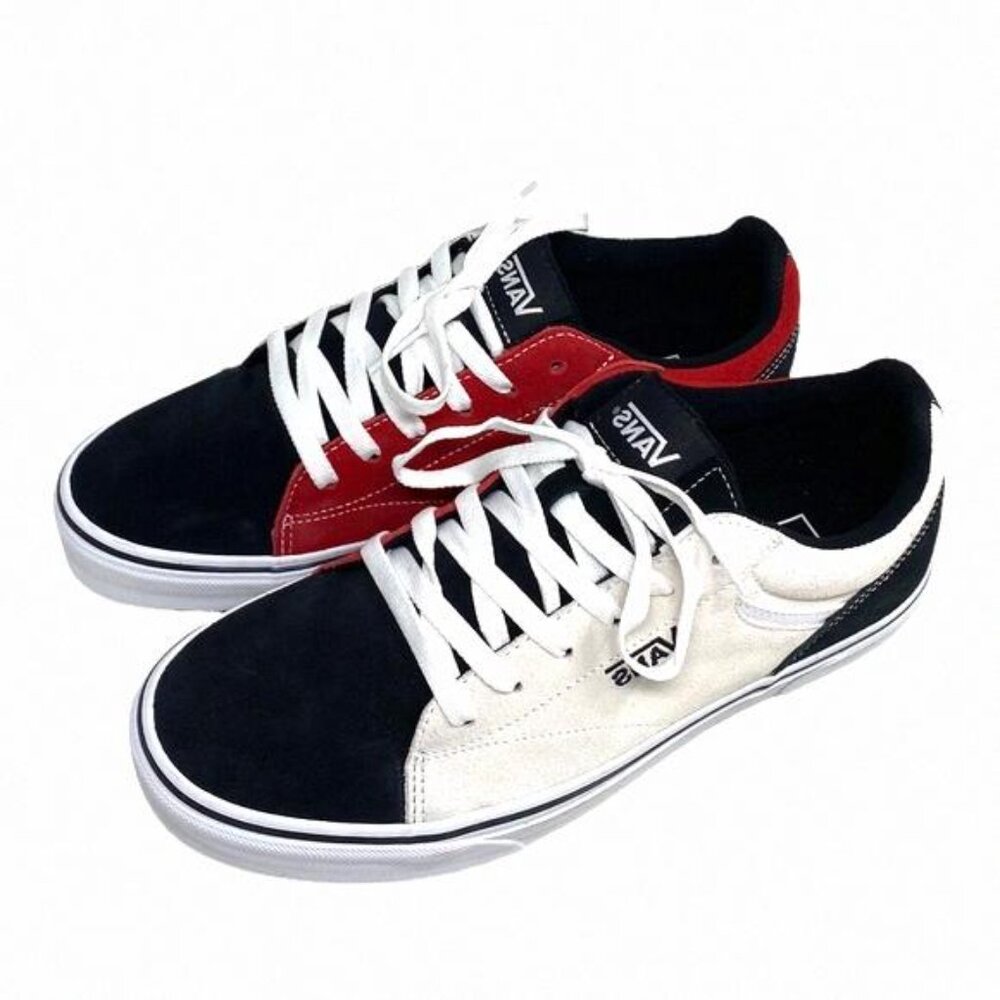 VANS Seldan Men's Shoe Sneakers Rally Suede Red Black VN0A5HTZBA2 Casual Top Low - Picture 3 of 13